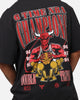 Mitchell & Ness Chicago Bulls 6-Time NBA Champions T-Shirt Faded Black
