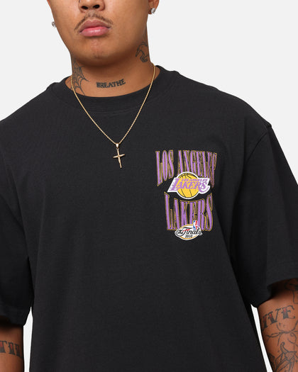 Mitchell & Ness Los Angeles Lakers 17-Time NBA Champions T-Shirt Faded Black