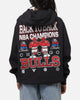 Mitchell & Ness Chicago Bulls Back To Back Hoodie Faded Black