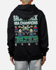Mitchell & Ness Boston Celtics Back To Back Hoodie Faded Black