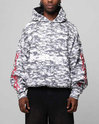 Loiter Soho Hoodie Snow Camo