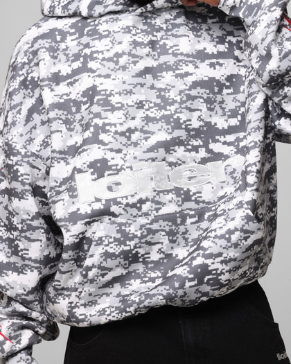 Loiter Soho Hoodie Snow Camo