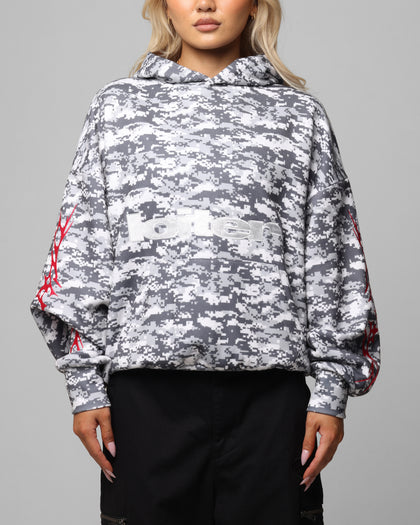 Loiter Soho Hoodie Snow Camo