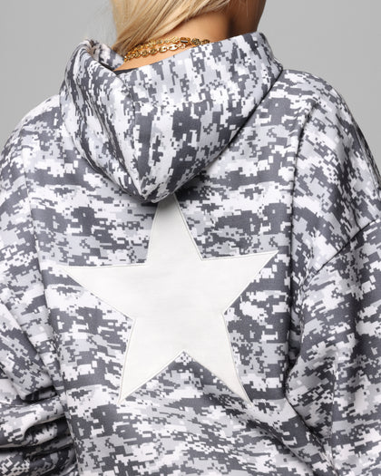Loiter Soho Hoodie Snow Camo
