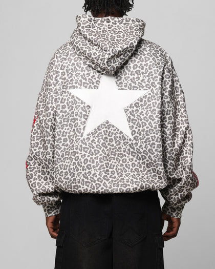 Loiter Soho Hoodie Snow Leopard
