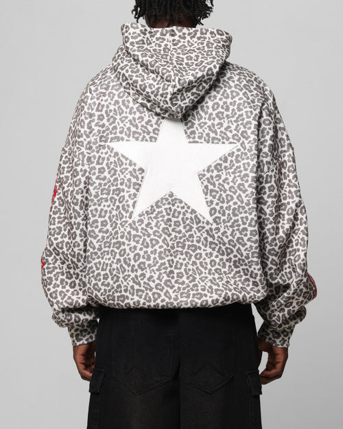 Loiter Soho Hoodie Snow Leopard