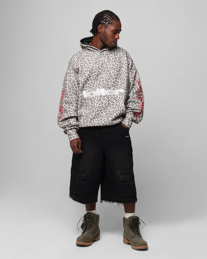 Loiter Soho Hoodie Snow Leopard