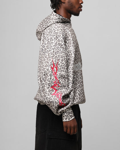 Loiter Soho Hoodie Snow Leopard