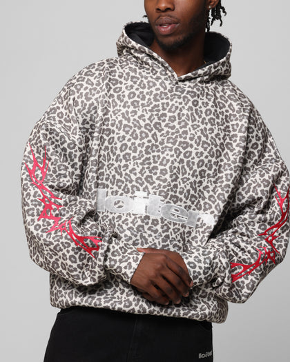 Loiter Soho Hoodie Snow Leopard