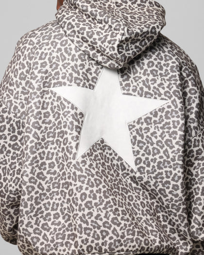 Loiter Soho Hoodie Snow Leopard