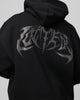 Loiter Metal Rhinestone Hoodie Black