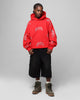 Loiter Metal Rhinestone Hoodie Red