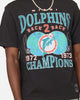 Mitchell & Ness Miami Dolphins Pinnacle T-Shirt Faded Black