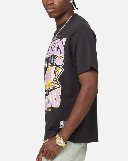 Mitchell & Ness Los Angeles Lakers Pinnacle T-Shirt Faded Black
