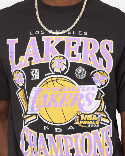 Mitchell & Ness Los Angeles Lakers Pinnacle T-Shirt Faded Black