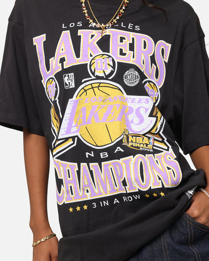 Mitchell & Ness Los Angeles Lakers Pinnacle T-Shirt Faded Black