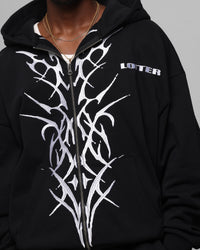 Loiter Blood Born Zip Hoodie Black