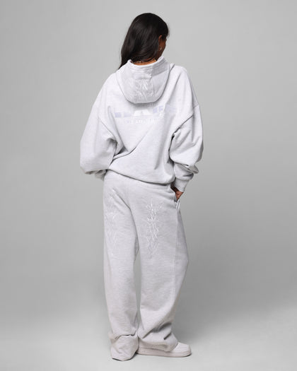 Loiter Blood Born Zip Hoodie Grey Marle