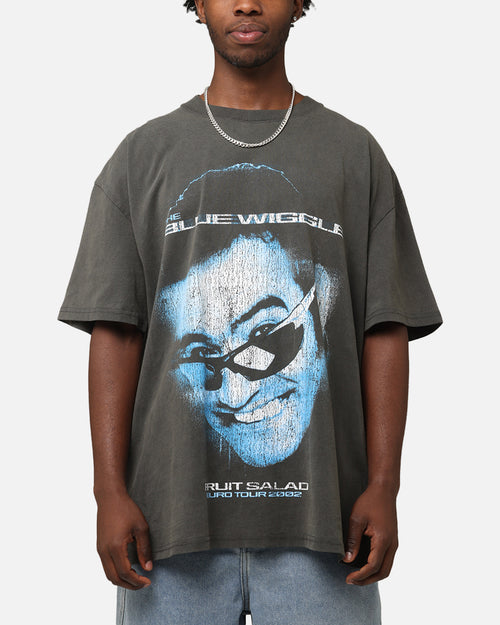 Goat Crew X The Wiggles Blue Wiggle Heavy T-Shirt Black Wash