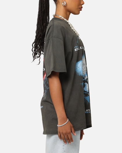 Goat Crew X The Wiggles Blue Wiggle Heavy T-Shirt Black Wash