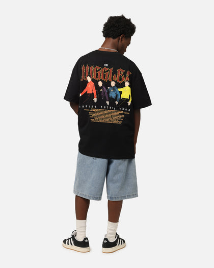 Goat Crew X The Wiggles Hot Potato Tour Heavy T-Shirt Black