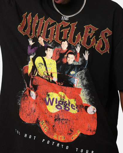 Goat Crew X The Wiggles Hot Potato Tour Heavy T-Shirt Black