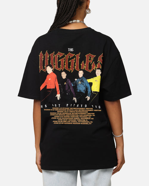 Goat Crew X The Wiggles Hot Potato Tour Heavy T-Shirt Black