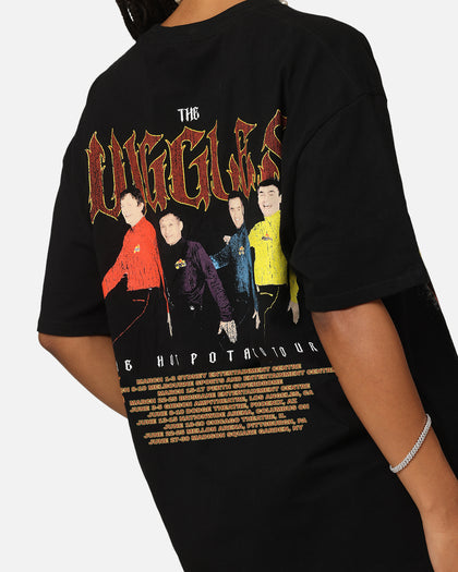 Goat Crew X The Wiggles Hot Potato Tour Heavy T-Shirt Black