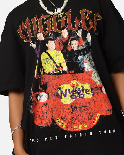 Goat Crew X The Wiggles Hot Potato Tour Heavy T-Shirt Black