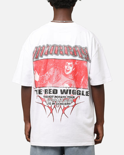 Goat Crew X The Wiggles Red Wiggle Heavy T-Shirt White