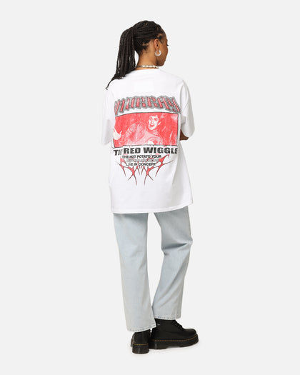 Goat Crew X The Wiggles Red Wiggle Heavy T-Shirt White