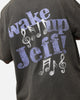 Goat Crew X The Wiggles Wake Up Jeff Heavy T-Shirt Black Wash