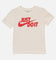 Nike Kids' Just Do It Swoosh Split T-Shirt White