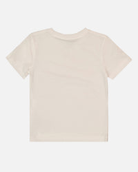 Nike Kids' Just Do It Swoosh Split T-Shirt White
