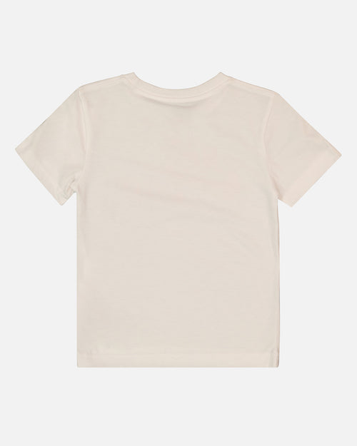 Nike Kids' Just Do It Swoosh Split T-Shirt White