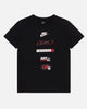 Nike Kids' Brandmark Stack T-Shirt Black