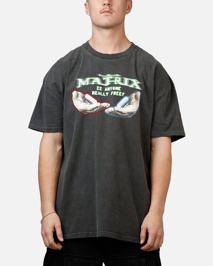 73Studio X The Matrix Pills Heavyweight T-Shirt Black