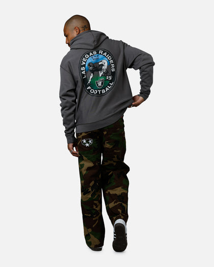 47 Brand Las Vegas Raiders Boot Path Hoodie Dark Cinder