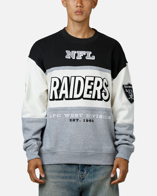 47 Brand Las Vegas Raiders Maximalist Crewneck Black/Grey
