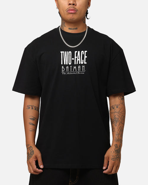 American Thrift X DC Batman Two Face Heavy T-Shirt Black