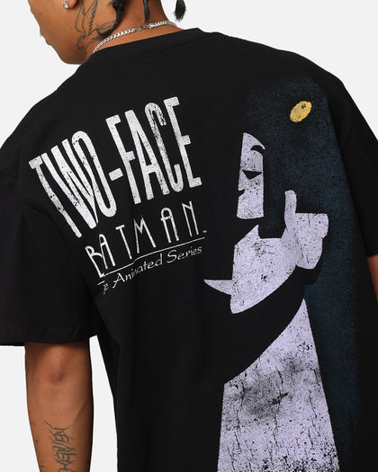 American Thrift X DC Batman Two Face Heavy T-Shirt Black