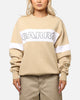 Carre Bars Crewneck Stone/White