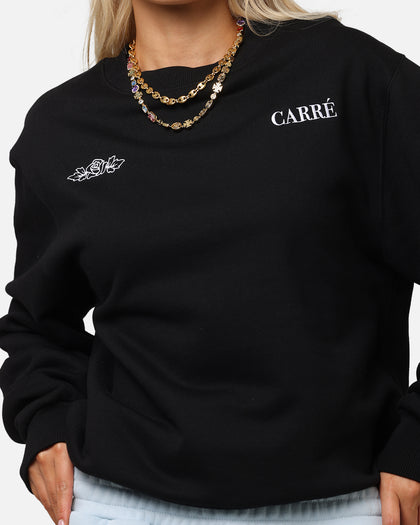 Carre Bloom Crewneck Black