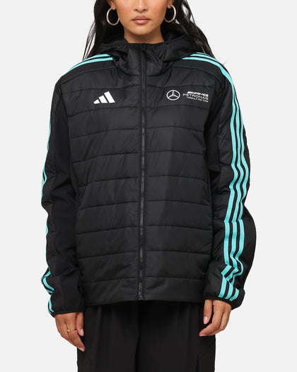 adidas x Mercedes-AMG PETRONAS Formula One F1 DNA Puffer Jacket Black/White