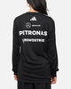 adidas x Mercedes-AMG PETRONAS Formula One F1 2025 Team Long Sleeve Driver T-Shirt Black
