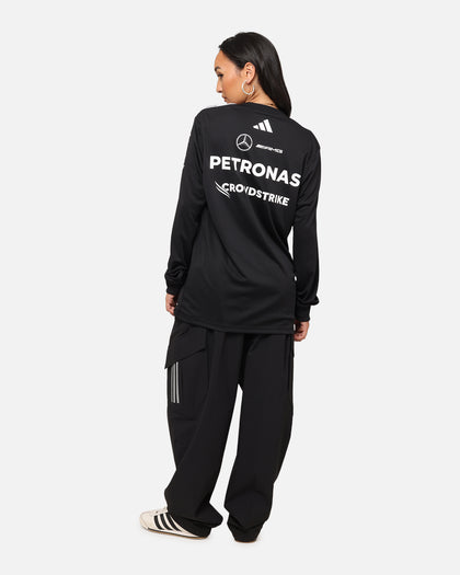 adidas x Mercedes-AMG PETRONAS Formula One F1 2025 Team Long Sleeve Driver T-Shirt Black
