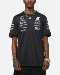 adidas x Mercedes-AMG PETRONAS Formula One F1 2025 Team Driver T-Shirt Black