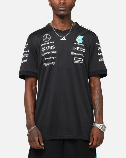 adidas x Mercedes-AMG PETRONAS Formula One F1 2025 Team Driver T-Shirt Black