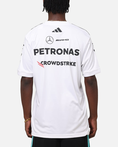 adidas x Mercedes-AMG PETRONAS Formula One F1 2025 Team Driver T-Shirt White