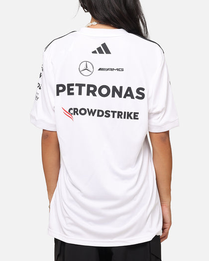 adidas x Mercedes-AMG PETRONAS Formula One F1 2025 Team Driver T-Shirt White